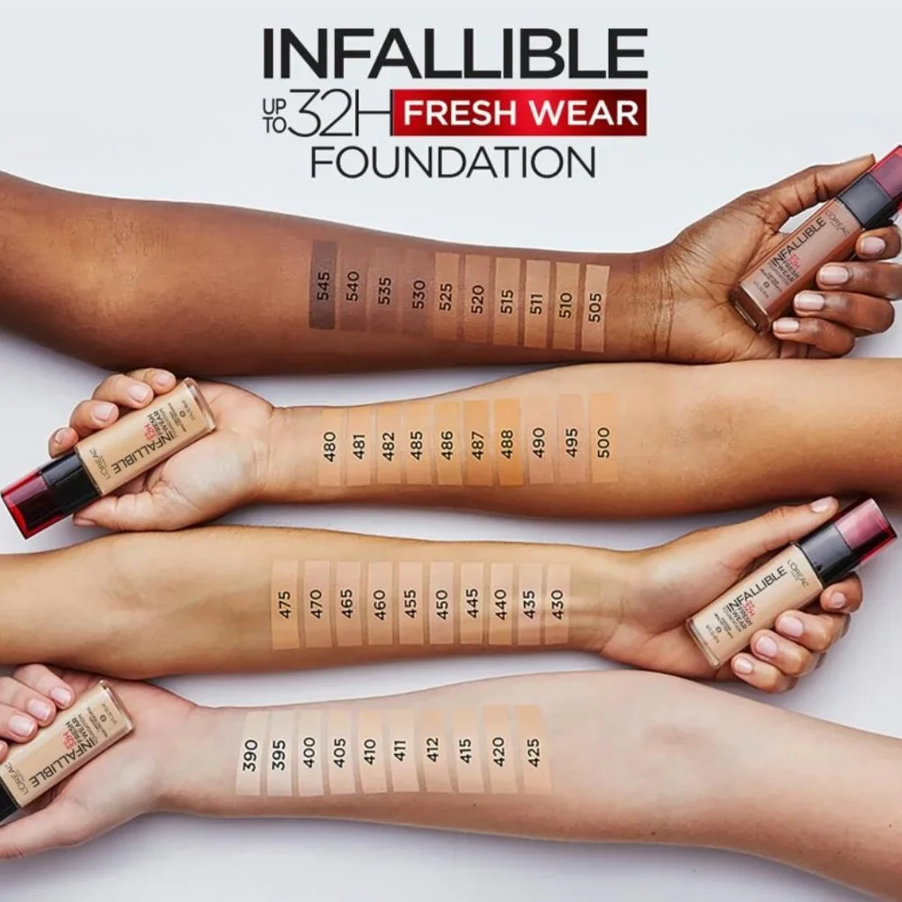 L'Oreal Infallible Fresh Wear 32 HR Foundation - 450 Rose Beige